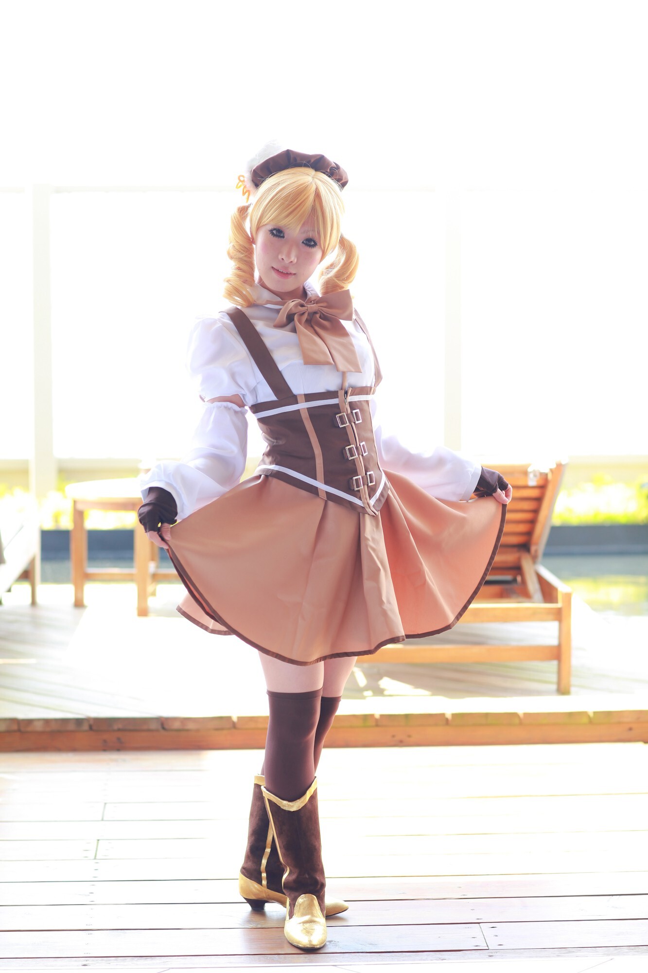 [Cosplay]  Mahou Shoujo Madoka Magika - New Mami Tomoe Hot Cosplay 1